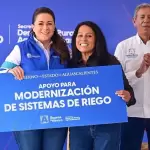 Aguascalientes avanza en la modernización del riego en San José de Gracia para ahorrar agua y mejorar la productividad del campo.