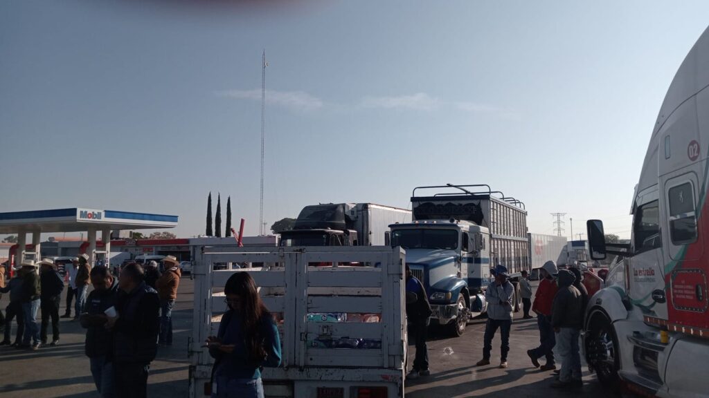 Claudia Sheinbaum hablando sobre el paro nacional y los bloqueos del día de hoy