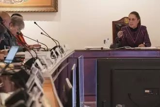 Claudia Sheinbaum, busca avanzar en la implementación del “Plan Michoacán por la paz y la justicia”.