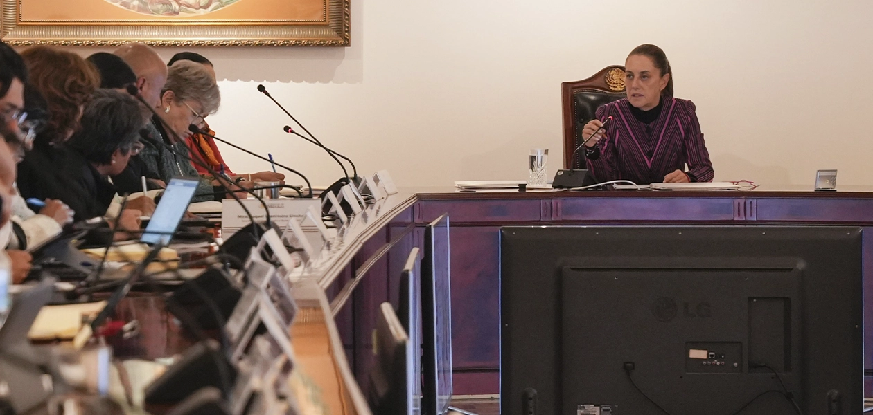 Claudia Sheinbaum, busca avanzar en la implementación del “Plan Michoacán por la paz y la justicia”.