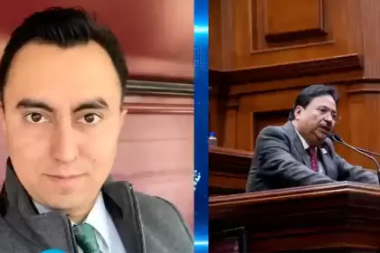 Alan Capetillo y Fernando Alférez. Tuvieron un intenso debate en JLMNoticias. Foto: JLMNoticias.