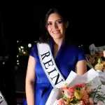 Alexa González, Reina de la Feria Nacional de San Marcos 2026, junto a Andy y Mina, princesas de la FNSM2026. Foto: JLMNoticias / Patronato FNSM2026.