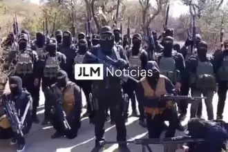 CJNG lanza amenazas y ordena toque de queda en municipios de Zacatecas mediante un mensaje en video