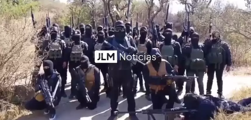 CJNG lanza amenazas y ordena toque de queda en municipios de Zacatecas mediante un mensaje en video