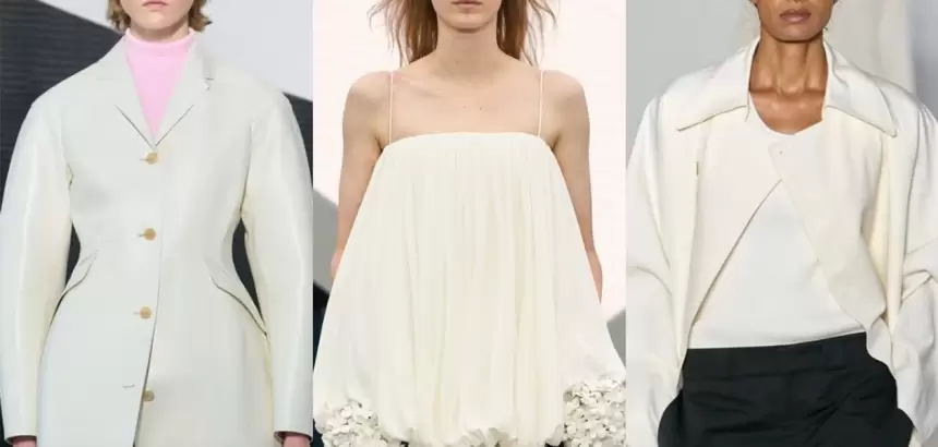 Vogue revela 7 combinaciones para usar Cloud Dancer, el color del año 2026.