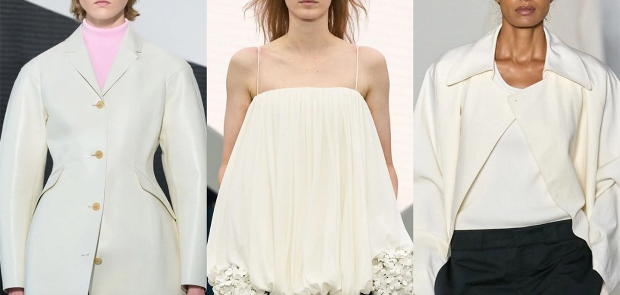 Vogue revela 7 combinaciones para usar Cloud Dancer, el color del año 2026.