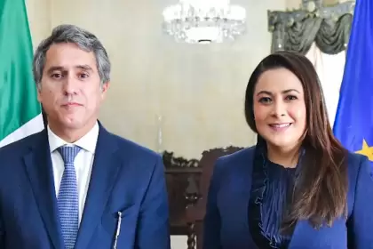 Aguascalientes y la Unión Europea avanzan en movilidad académica, innovación tecnológica y cooperación tras reunión entre Tere Jiménez y el embajador André.