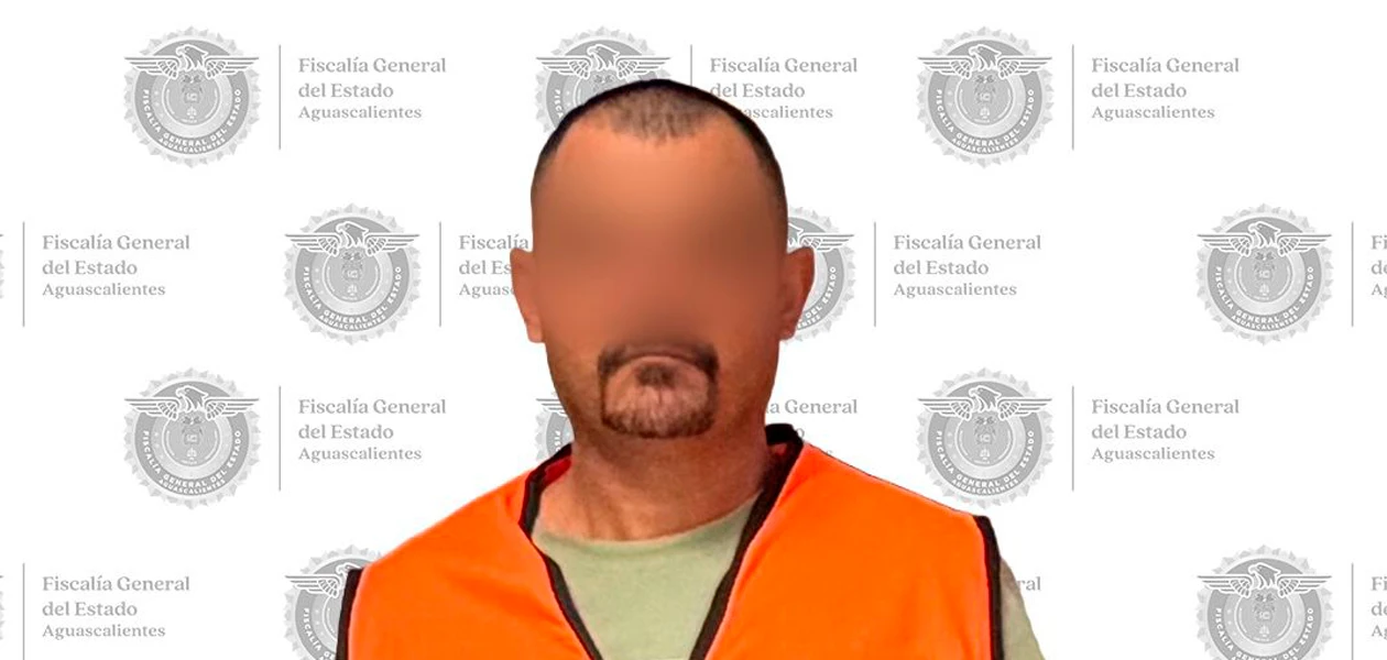 "El 30", presunto líder del Cártel de Sinaloa en Aguascalientes. Hoy detenido y ya vinculado a proceso. Foto: JLMNoticias / Fiscalía General del Estado de Aguascalientes.