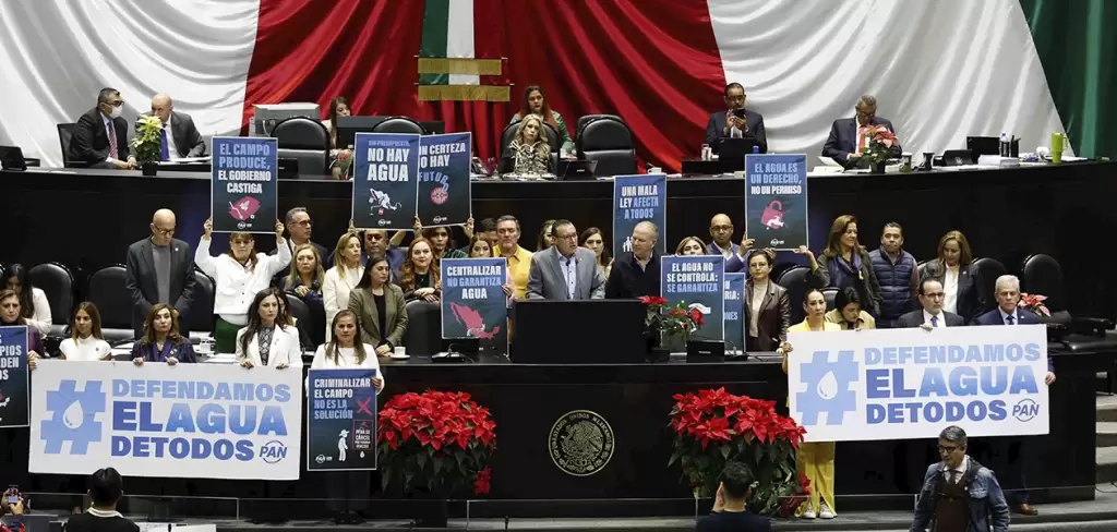 Debate de la Ley General de Aguas en la Cámara de Diputados
