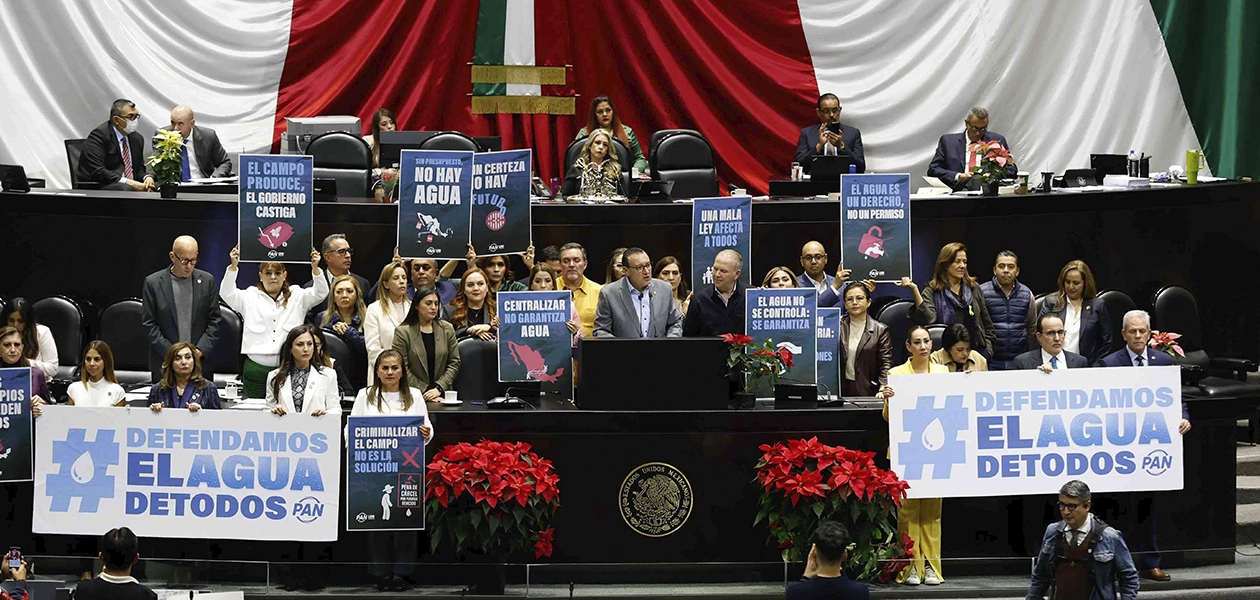 Debate de la Ley General de Aguas en la Cámara de Diputados
