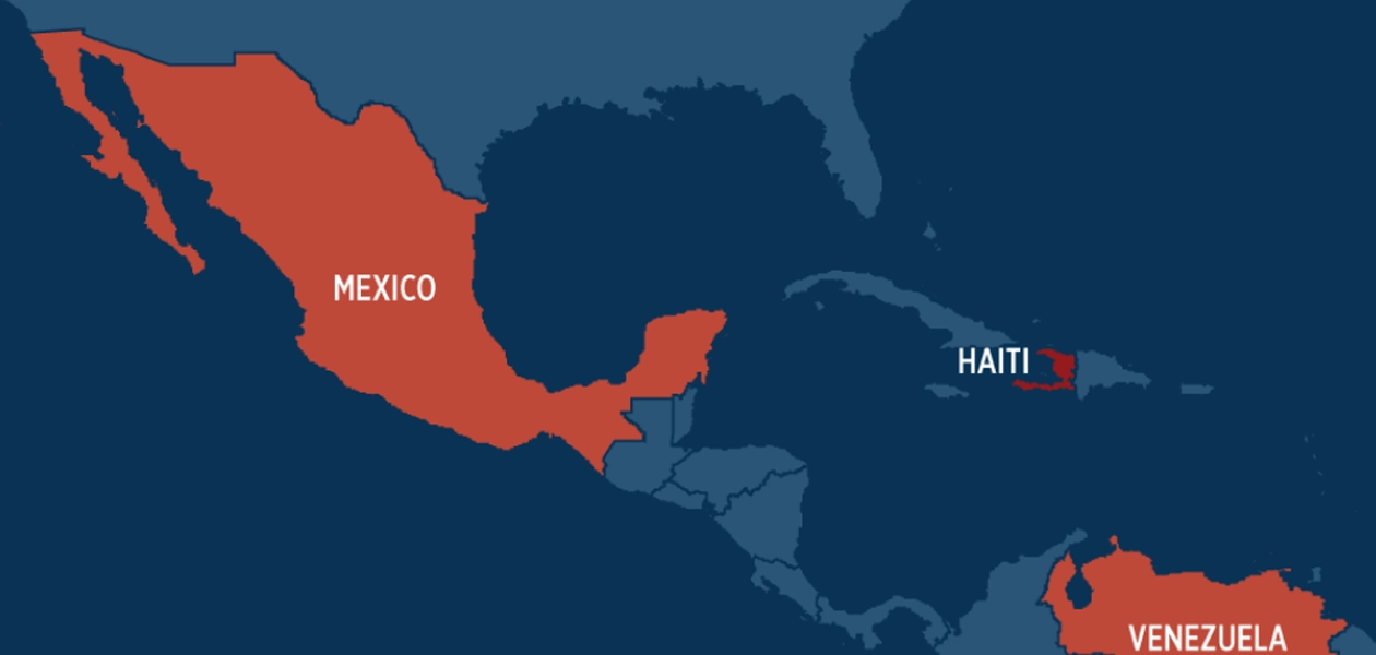 México aparece entre los países más peligrosos del mundo por violencia del crimen organizado, según informe internacional