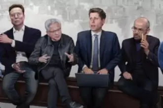 Portada de Time con los líderes de la inteligencia artificial nombrados Persona del Año 2025