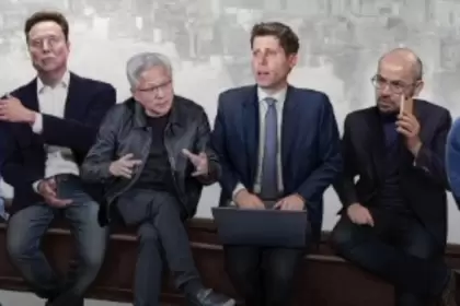 Portada de Time con los líderes de la inteligencia artificial nombrados Persona del Año 2025