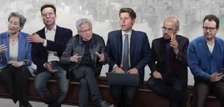 Portada de Time con los líderes de la inteligencia artificial nombrados Persona del Año 2025