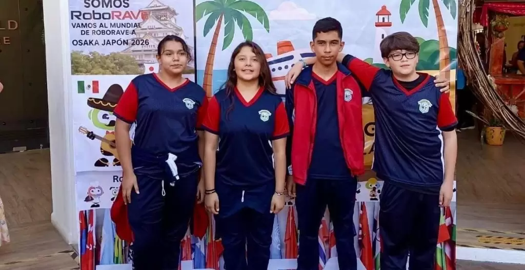 29 estudiantes de Aguascalientes compiten en RoboRAVE 2025 por pases a torneos internacionales de robótica en Japón, Alemania y Estados Unidos.