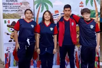 29 estudiantes de Aguascalientes compiten en RoboRAVE 2025 por pases a torneos internacionales de robótica en Japón, Alemania y Estados Unidos.