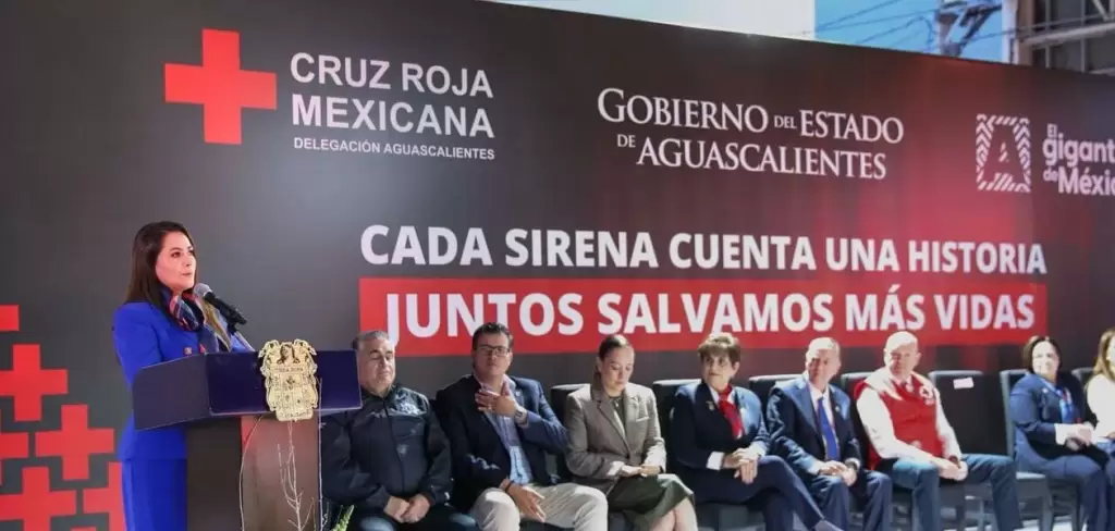 Tere Jiménez inaugura la Clínica “Alejandro Cumming Soliveras” de la Cruz Roja, fortaleciendo la atención médica y anunciando la Convención Nacional 2026 en Aguascalientes.