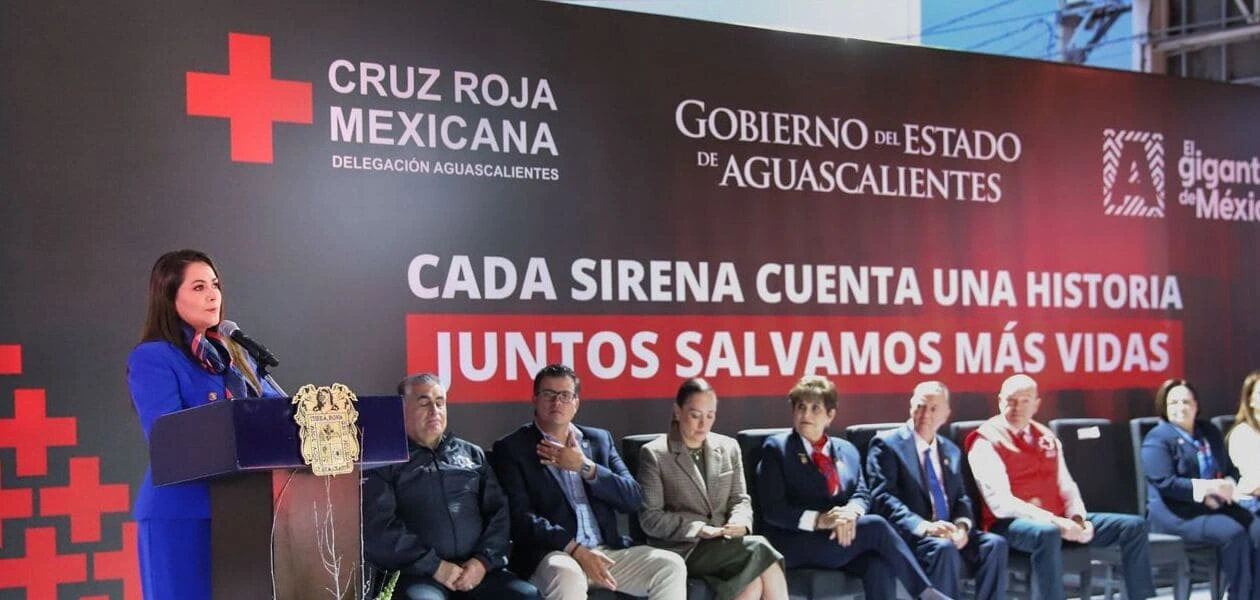 Tere Jiménez inaugura la Clínica “Alejandro Cumming Soliveras” de la Cruz Roja, fortaleciendo la atención médica y anunciando la Convención Nacional 2026 en Aguascalientes.