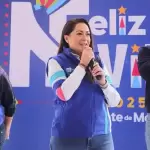 Tere Jiménez recorrió comunidades de Calvillo y Aguascalientes para entregar apoyos navideños y anunciar programas sociales para el próximo año.