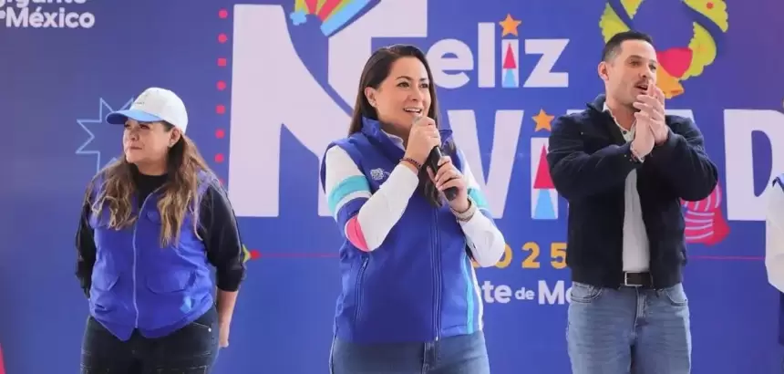 Tere Jiménez recorrió comunidades de Calvillo y Aguascalientes para entregar apoyos navideños y anunciar programas sociales para el próximo año.