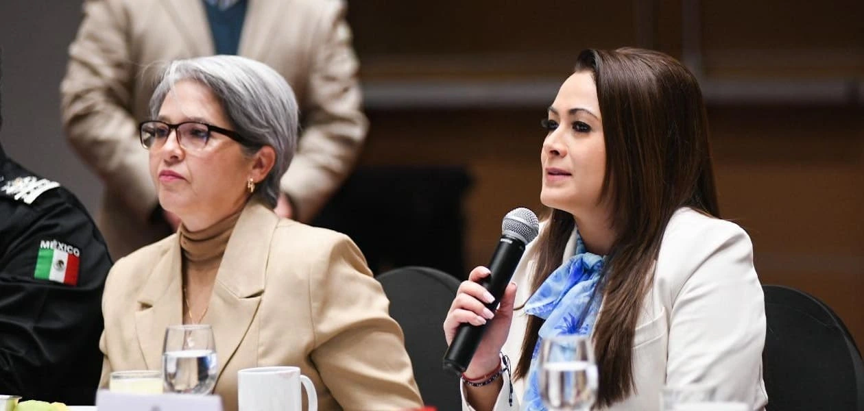 Tere Jiménez encabeza la Mesa de Seguridad Ciudadana para reforzar el blindaje de Aguascalientes y fortalecer acciones de prevención, vigilancia y coordinación interinstitucional.