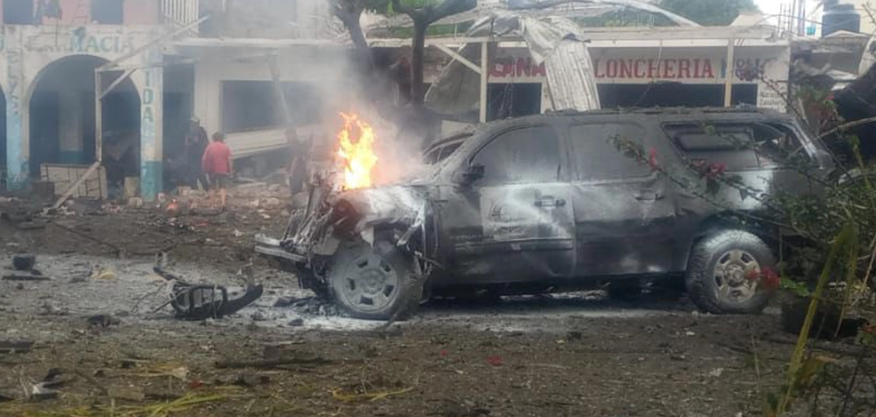 Registro histórico de ataques con coche bomba en México realizados por distintos cárteles