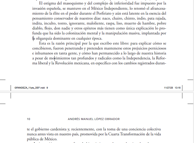 “Grandeza: lo que realmente dice el nuevo libro de AMLO”