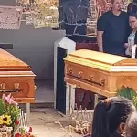 Dan santa sepultura a los 2 médicos mexicanos que murieron en Chile