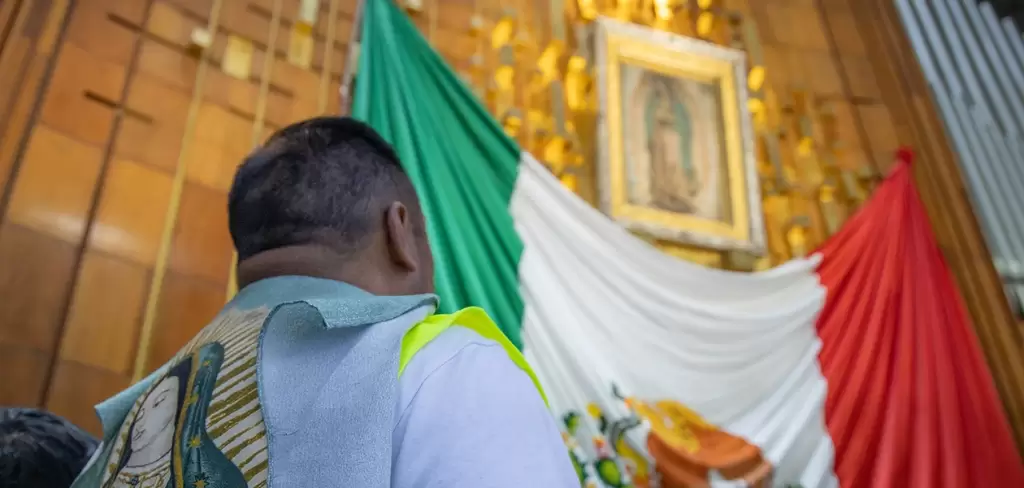 Operativo de seguridad en CDMX para supervisar la llegada de peregrinos a la Basílica de Guadalupe