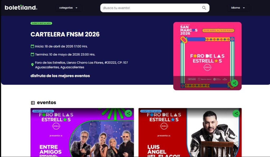 VIP en San Marcos 2026: el acceso que separa al público del escenario