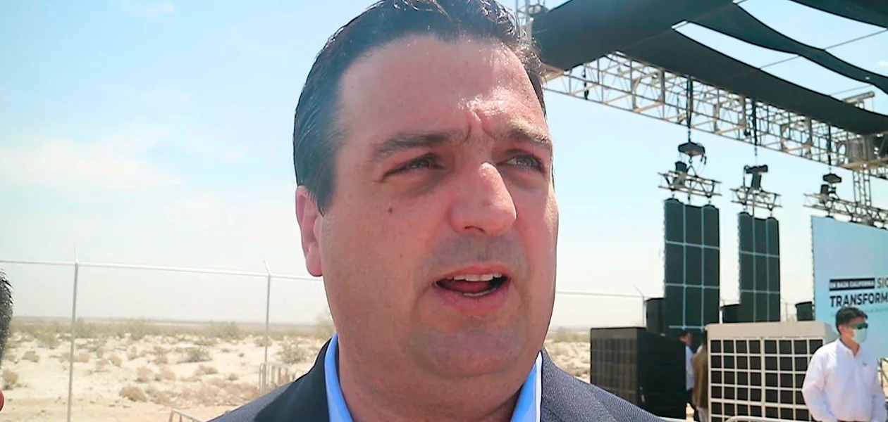 Eugenio Javier Maiz Domene, dueño de Next Energy. Detenido en el Cereso de Aguascalientes. Lo acusan por incumplimiento en el proyecto fotovoltaico. Foto: JLMNoticias / Especial.