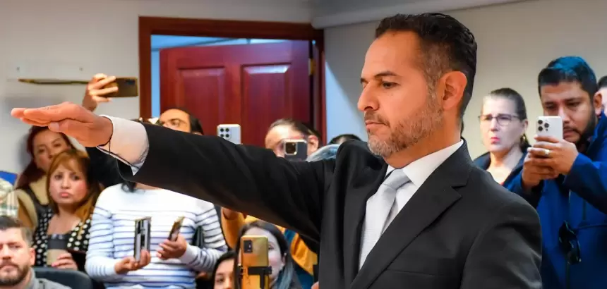 Miguel Ángel Arellano, nuevo juez de lo penal en Aguascalientes, en sustitución de Azul Bañuelos. Foto: JLMNoticias / Congreso del Estado.