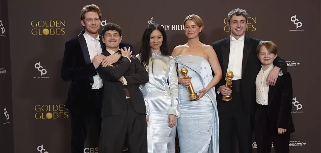 Ganadores con el premio a la mejor película dramática por 'Hamnet'