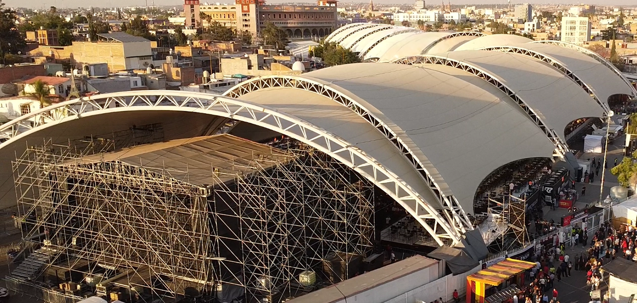 El Foro de las Estrellas será una arena multifuncional que operará todo el año en Aguascalientes a partir de 2027.