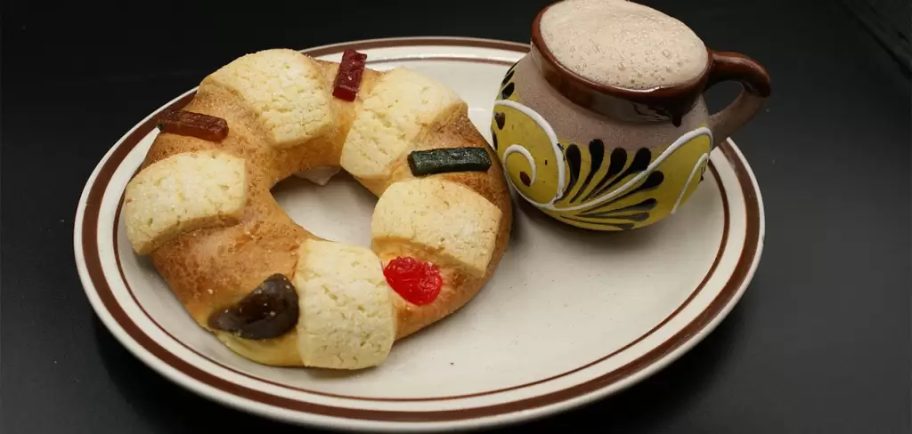 Rosca de Reyes tradicional del Día de Reyes en México
