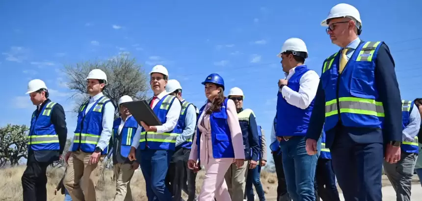 El Parque Industrial San Marcos Valley avanza 50%; inversión de mil 700 mdp generará empleos y fortalecerá el desarrollo industrial en Aguascalientes.