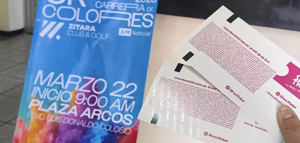 Adquiere tus boletos para la Carrera de Colores JLMNoticias de forma sencilla