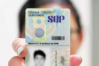 Imagen ilustrativa de la Cédula Profesional en México. La cédula profesional ya no será válida como identificación oficial a partir de este 17 de febrero de 2026. Foto: JLMNoticias / Archivo El Universal.