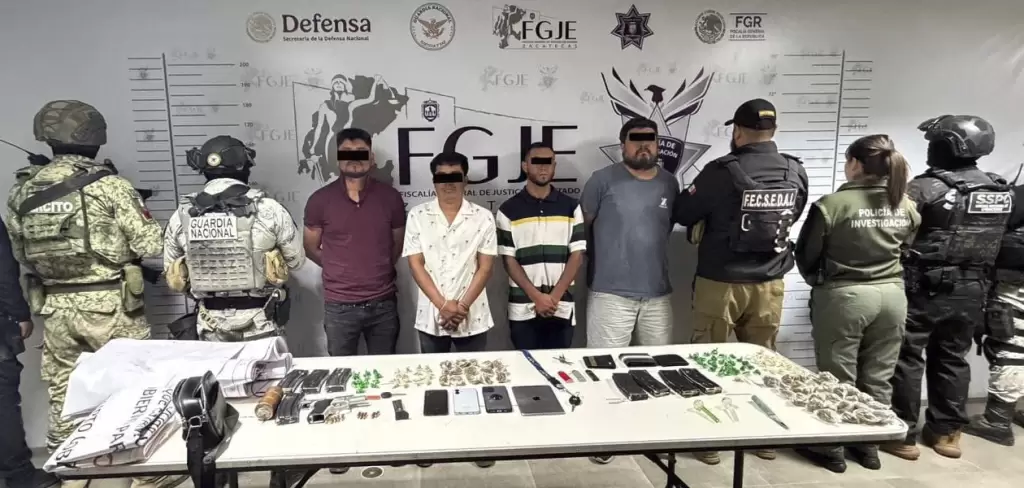 Detienen a 3 hidrocálidos en Zacatecas por colocar narcomantas