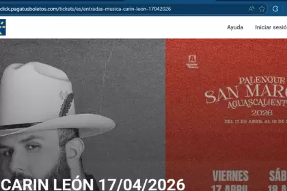 Página falsa detectada en la venta de boletos del Palenque de la Feria Nacional de San Marcos en Aguascalientes