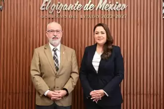 Tere Jiménez y el rector de la UAA refuerzan estrategias para una educación más competitiva y alineada al mercado laboral en Aguascalientes.