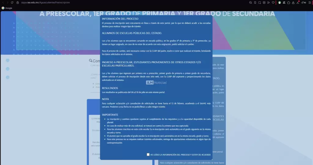 Inician inscripciones para educación básica en el estado