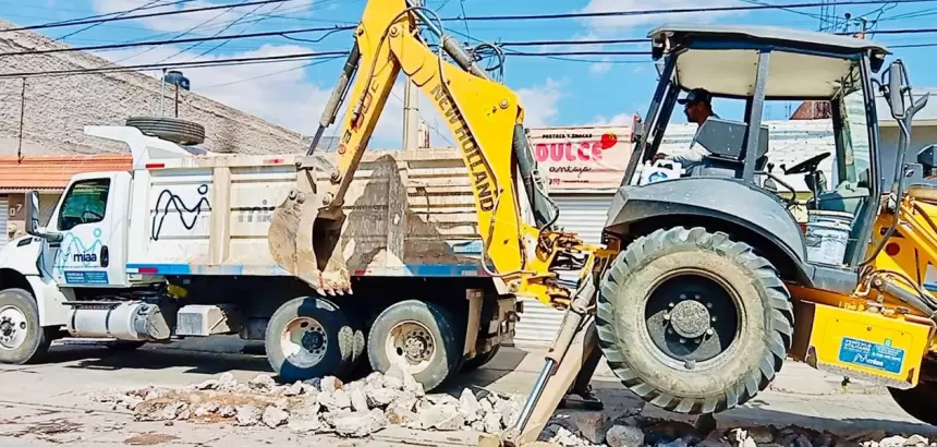 MIAA rehabilita la estancia y san pedro jlmnoticias