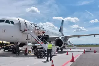 Abrirán dos nuevas rutas aéreas desde Aguascalientes a partir de junio de 2026. Foto: JLMNoticias / Gobierno del Estado / Especial.