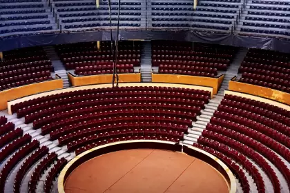 Aspectos generales del Palenque de la Feria Nacional de San Marcos 2026. Foto: JLMNoticias / Patronato FNSM2026.