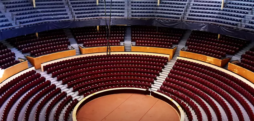 Aspectos generales del Palenque de la Feria Nacional de San Marcos 2026. Foto: JLMNoticias / Patronato FNSM2026.