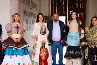 Las Reinas de la FNSM2026 en Sesión Fotográfica en Jesús María. Foto: Patronato FNSM2026.