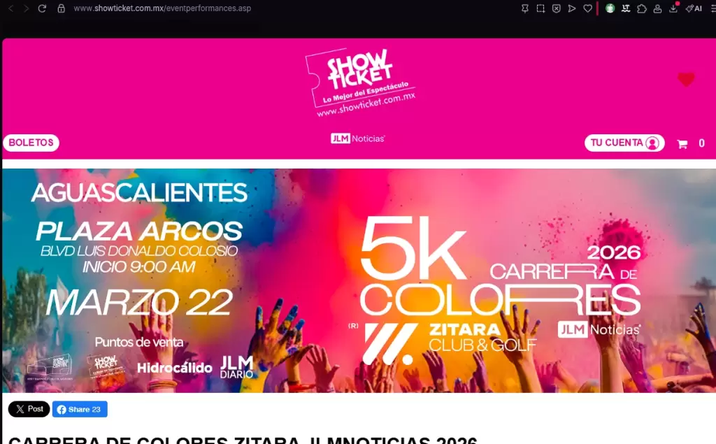 Compra tus boletos sin salir de casa