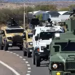 Operativos coordinados mantienen carreteras seguras en Aguascalientes con Blindaje Aguascalientes, Puertas de Seguridad y helicóptero Fuerza Uno.