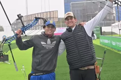 Aguascalientes obtiene primer y segundo lugar en tiro con arco en Monclova, Coahuila, durante el Torneo Abierto “Dafne Quintero”.